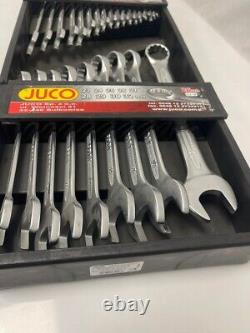 25 Pieces Set Double End Wrench Ultra Thin Metric Combination Spanners, 6-32mm