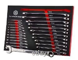 25pc Spanner / Wrench Set + Free 1/4 And 3/8 Socket Sets From Britool Hallmark