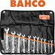 Bahco 11 Piece Combination Spanner Set 8mm 22mm Ring & Open End Wrench 111m11t