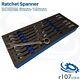 Blue Point 6-19mm Boerm Ratchet Spanner Set In Eva Foam As Sold By Snap On