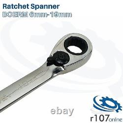 Blue Point 6-19mm BOERM Ratchet Spanner Set in EVA Foam As sold by Snap On