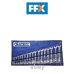 Britool Expert BRIE110313B 18 Piece Combi Spanner Set In Tool Roll
