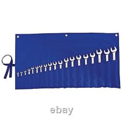 Carlyle Metric 12 Point Long Non-Slip Combination Spanner Set (19 Pieces)