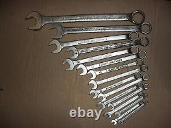 ELORA COMBINATION SPANNERS, 16 x METRIC SPANNERS MADE IN GERMANY