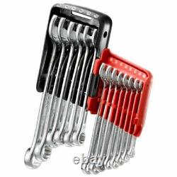 Facom 440. JP14 14 Piece Combination Spanner Wrench Set 7-24mm Metric in Clip NEW