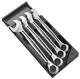 Facom Mod. 440-2 4 Piece Metric Combination Spanner Wrench Set 27-32mm Tray Mod