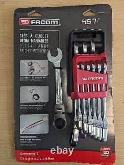 Facom combination spanner set 8-19 mm