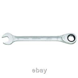Gedore 7R Series Ratchet Combination Spanner Wrench Set in Tray 1500 ES-7 R
