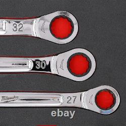 Milwaukee 4932493248 22 Pieces Metric Combination Spanner Set with Foam insert