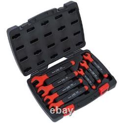 NEW! Insulated Open End Spanner Wrench Set 7pc VDE Approved 1500V DC 1000V AC