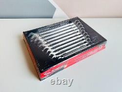 NEW Snap On 10-pc Flank Drive Plus Standard Combination Wrench Set SOEXM710