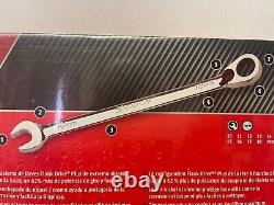 SNAP ON SOEXRM710 Flank Drive Plus Ratcheting Wrench Set 10mm-19mm NEW
