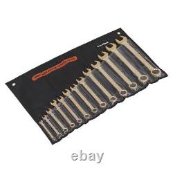 Sealey Combination Spanner Set 13pc 8-32mm Non-Sparking Premier Hand Tools