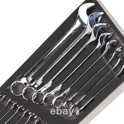 Sealey Combination Spanner Set Wrench Metric 6mm 32mm Polished CRV Steel 19pc
