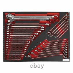 Sealey Premier Tool Tray with Spanner Set 35pc