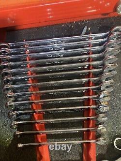Snap On Combination Spanner Set 13 Piece Metric 7-19mm