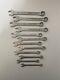 Snap On Eurotools Combination Spanner Set 8mm To 19mm 12pc Set Used