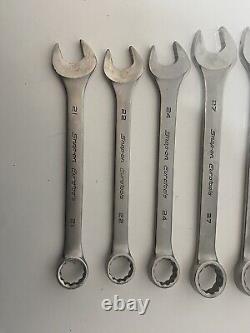 Snap On Eurotools Large Spanner Set 21mm To 32mm 6pc Set Used