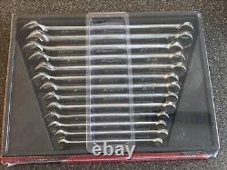 Snap On Metric 10 22mm 12pt Flank Drive Combination Spanner Set OEXM713B NEW