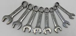 Snap-On Stubby Short Combination Spanners Bundle Wrench Set 8 Tools OXIM19B More
