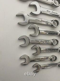 Snap On Stubby Spanner Set 10-19mm 10pc Set With Tray OXIM