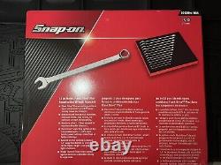 Snap on Flank Drive Plus Spanners 7-19mm Set 12 Point in Foam Tray SOEXM01FMBR