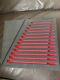 Snap-on Tools Red Foam Organizer For 13pc 7mm-19mm Combo Wrenches Fmwr01b Usa