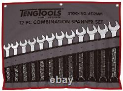 Teng Tools 12 Piece Large Size Combination Spanner Set 20 32mm 6512MM
